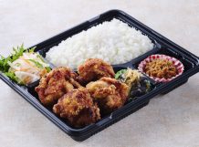 にんにく醤油からあげ弁当