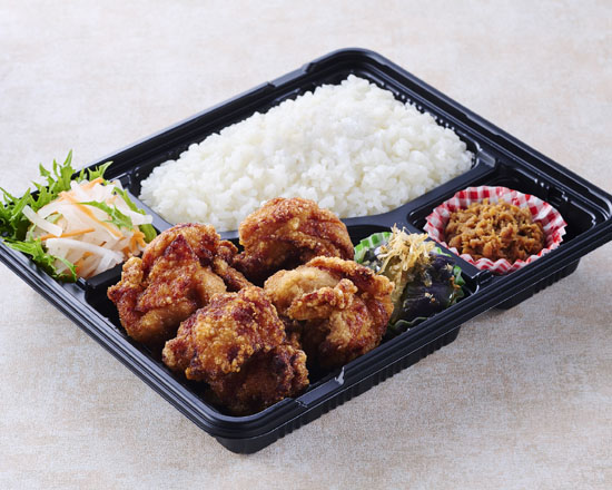 にんにく醤油からあげ弁当