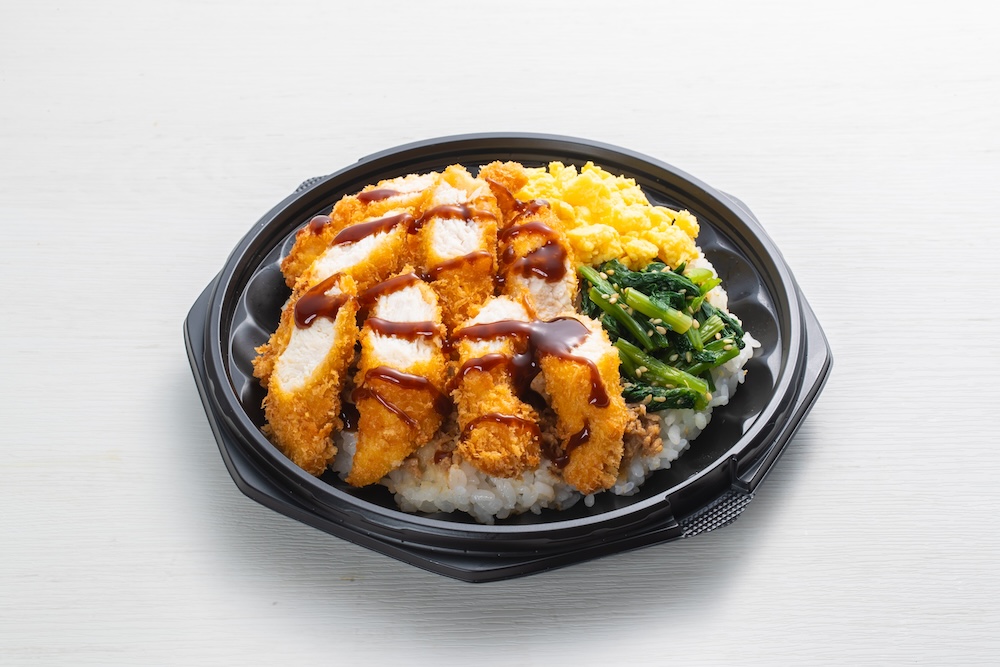 ササミ三色丼